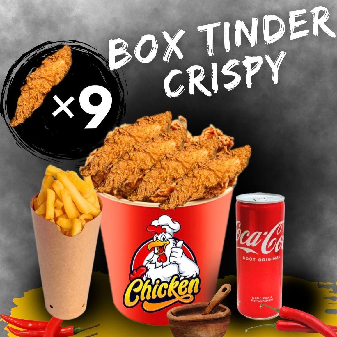Box tinder 9 pièces