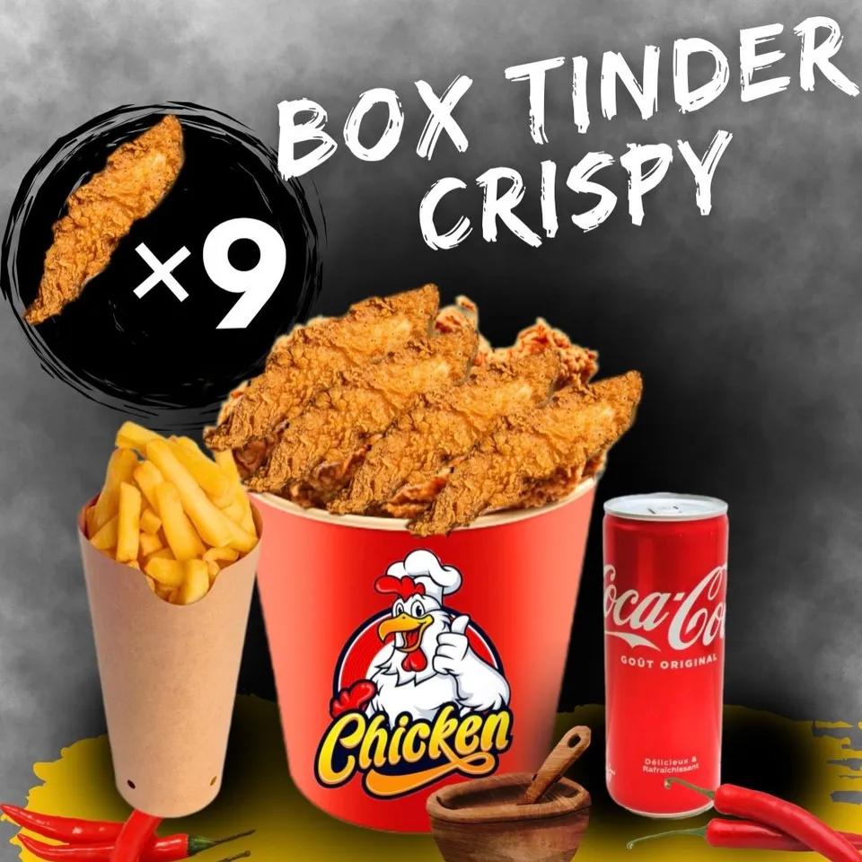 Box tinder 9 pièces