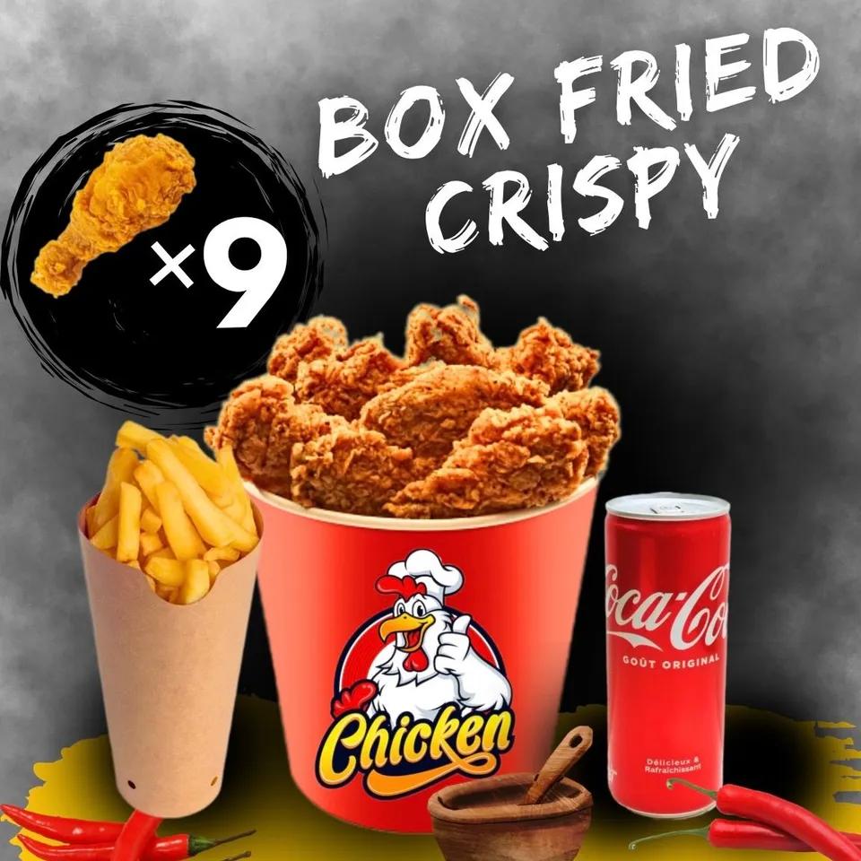 Box fried (cuisse ) 9 pièces
