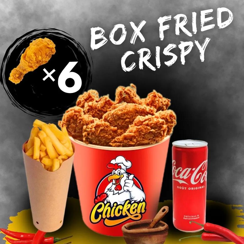 Box fried ( cuisse ) 6 pièces