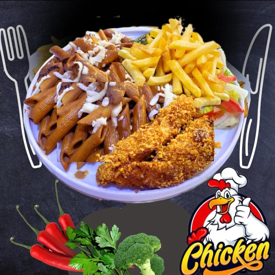 Plat chicken small