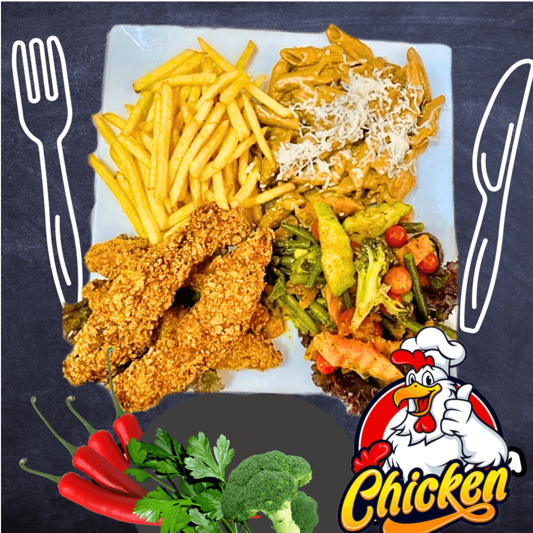 Plat Chicken légumes
