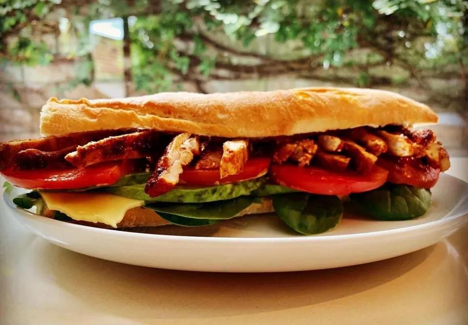 Grilled Paprika Chicken Baguette