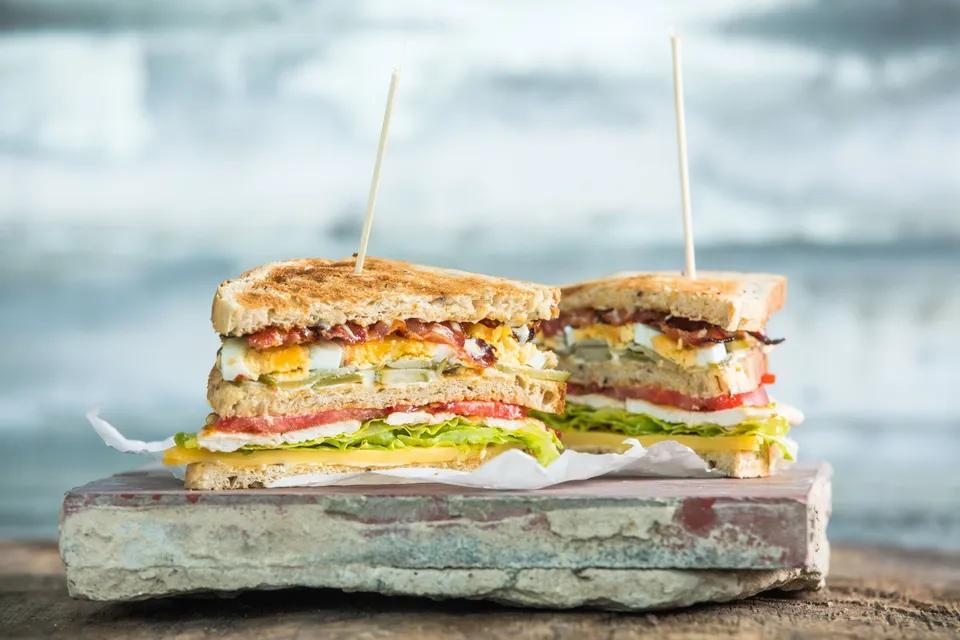 Club Sandwich Viande Hachée