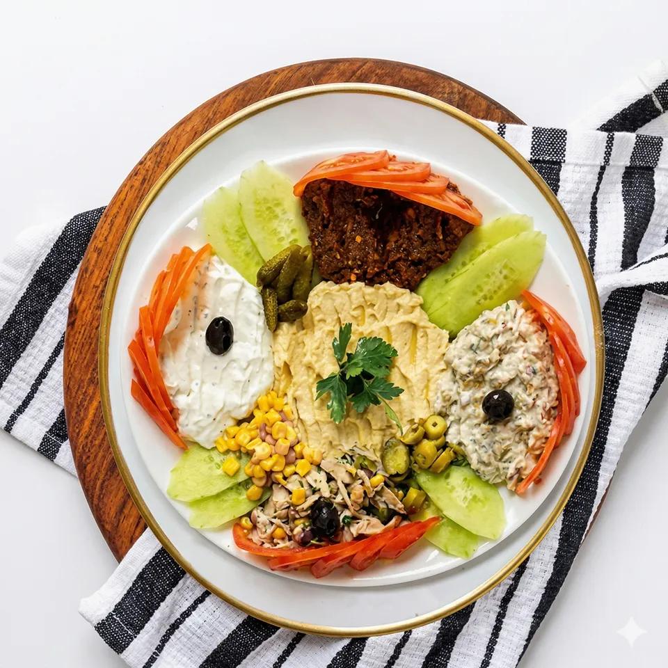 Karisik Meze Tabagi