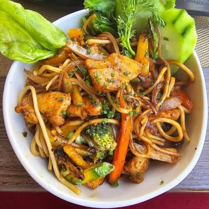 Wok fruit de mer