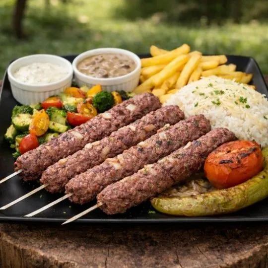 Brochettes Viande Hachée London