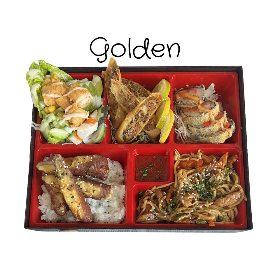 Golden Bento Box + Coca Offert