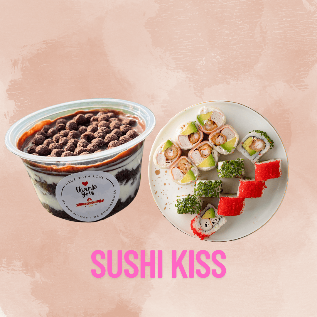 Combo Sushikiss (Crunch Choco)