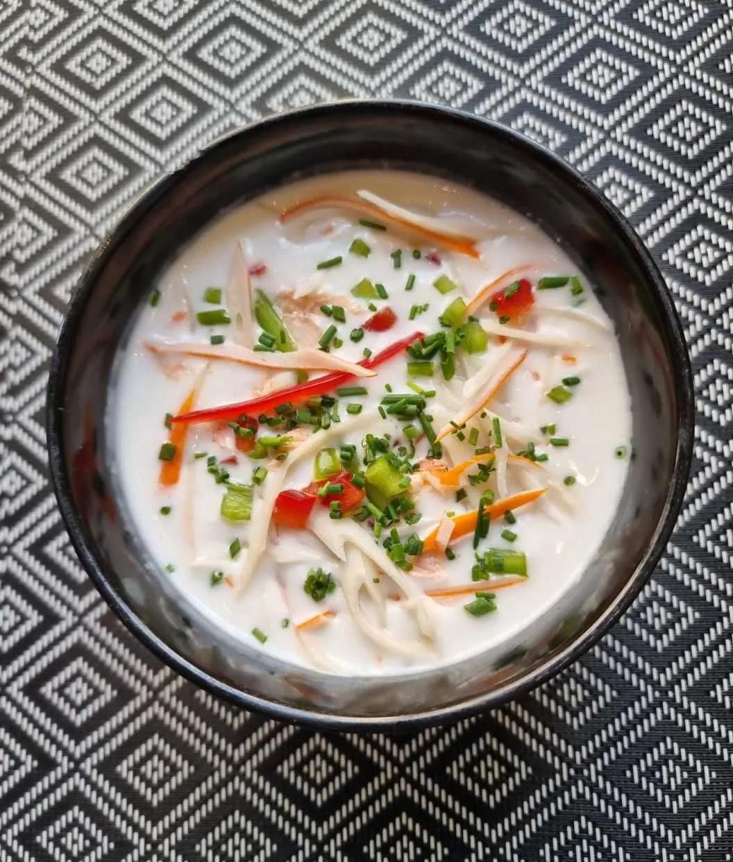 Soupe Royale Au Lait De Coco