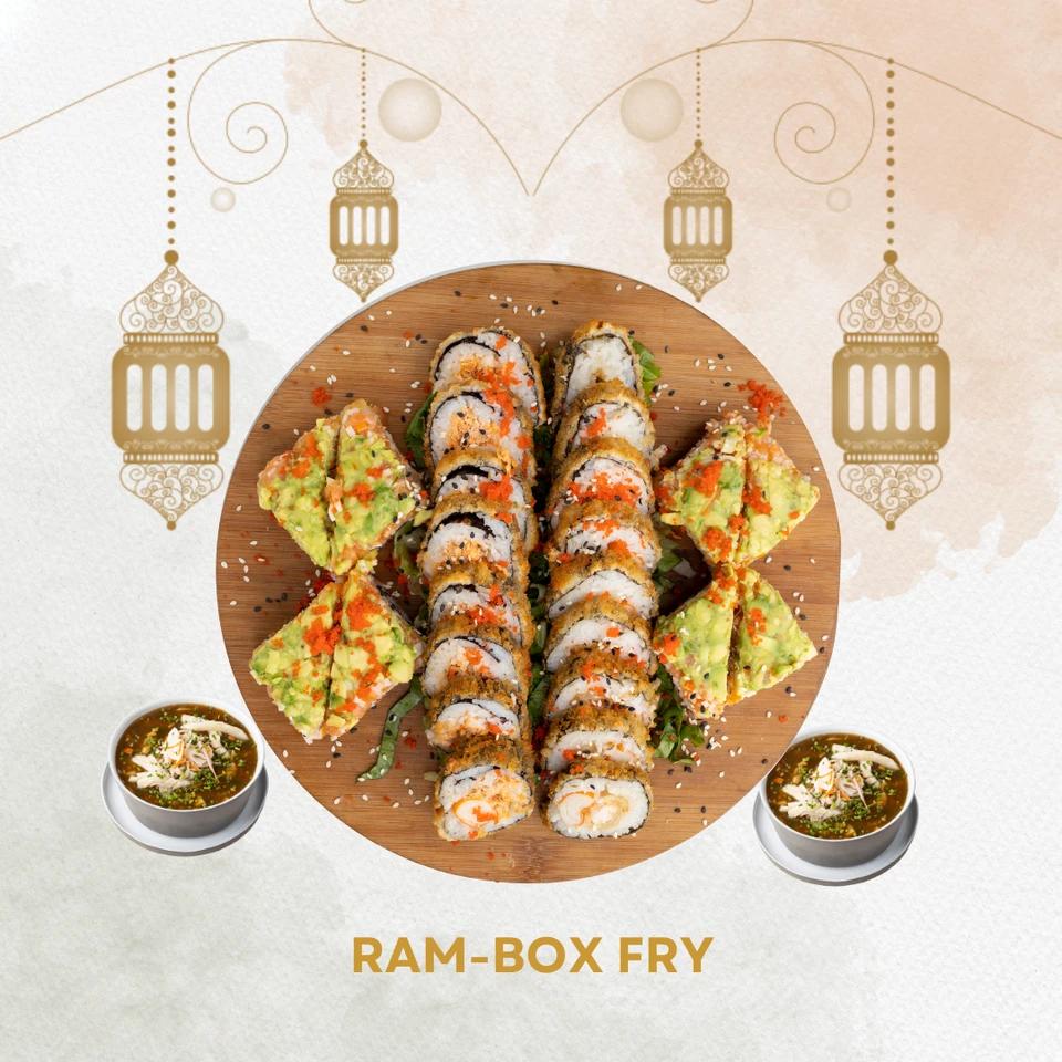 Ram-Box Fry (24 Pièces Fry + 2 Soupes Au Poisson)