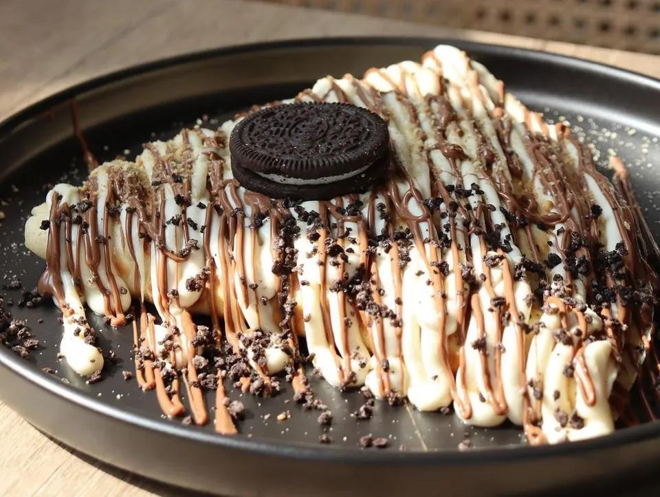 Crêpes Nutella Oreo