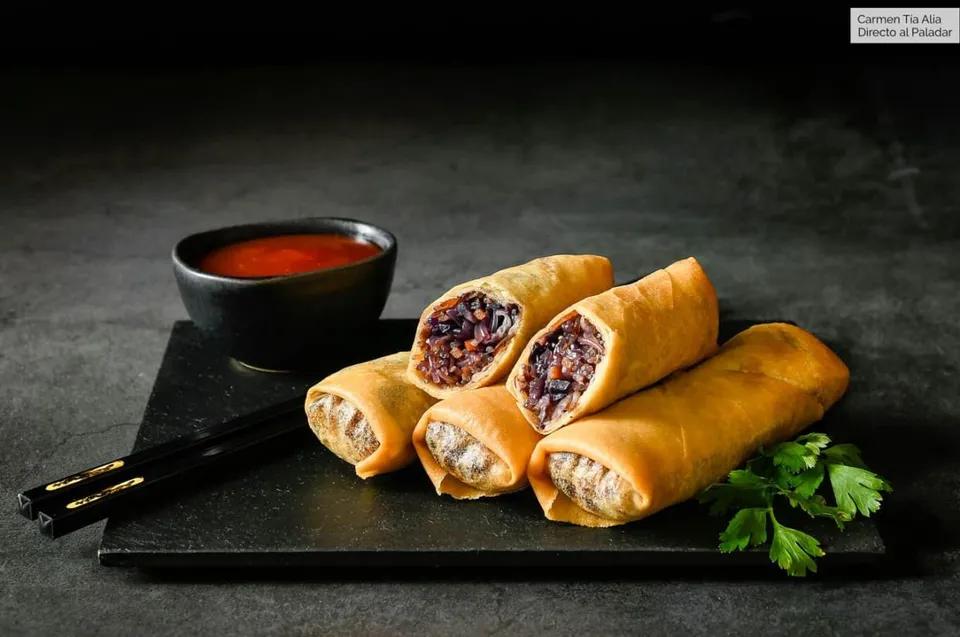 Rouleaux De Printemps Poulet (6 Pièces)