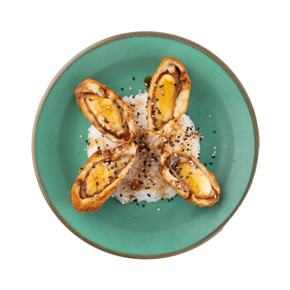 Brochette De Bœuf Au Fromage Pané