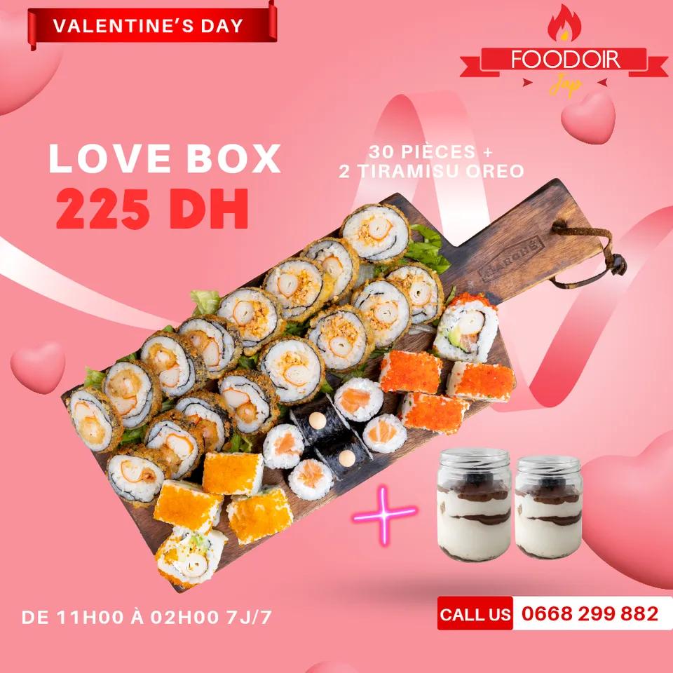 Valentin'S Box + 2 Tiramisu Oreo