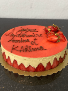 Entremet Fraisier