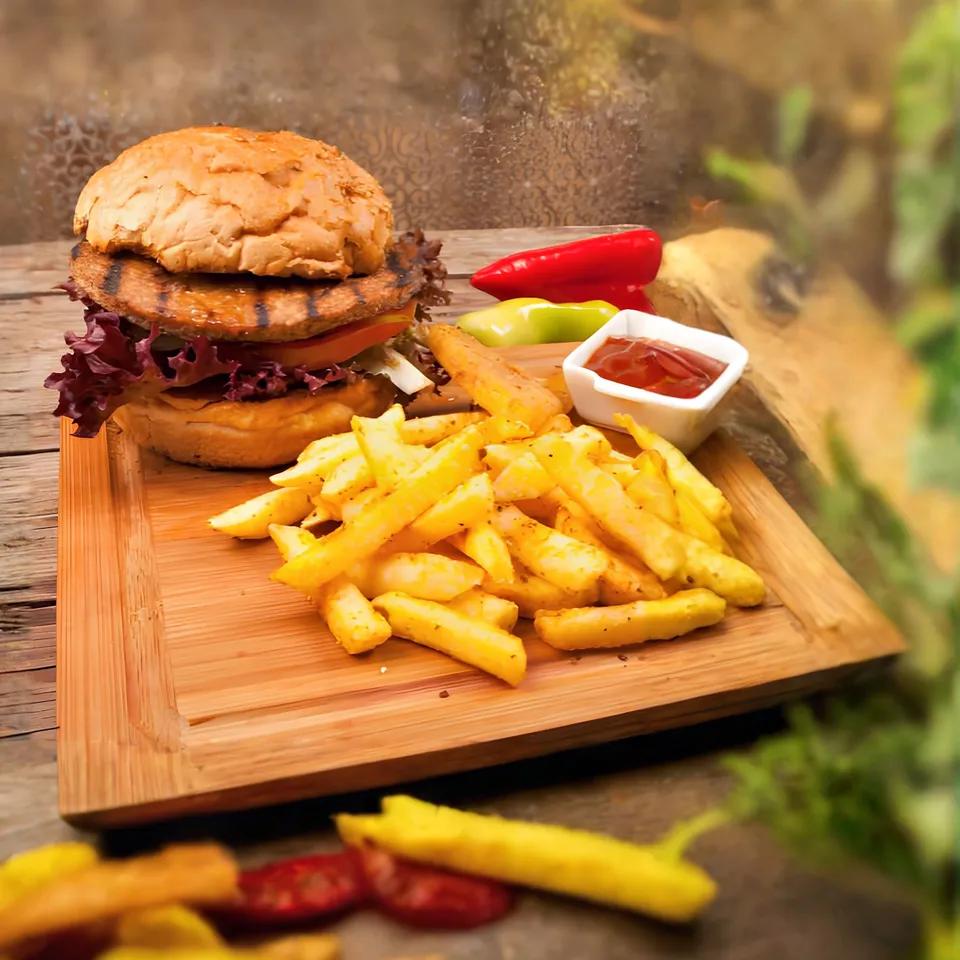 Menu Chimichurri Beef Burger