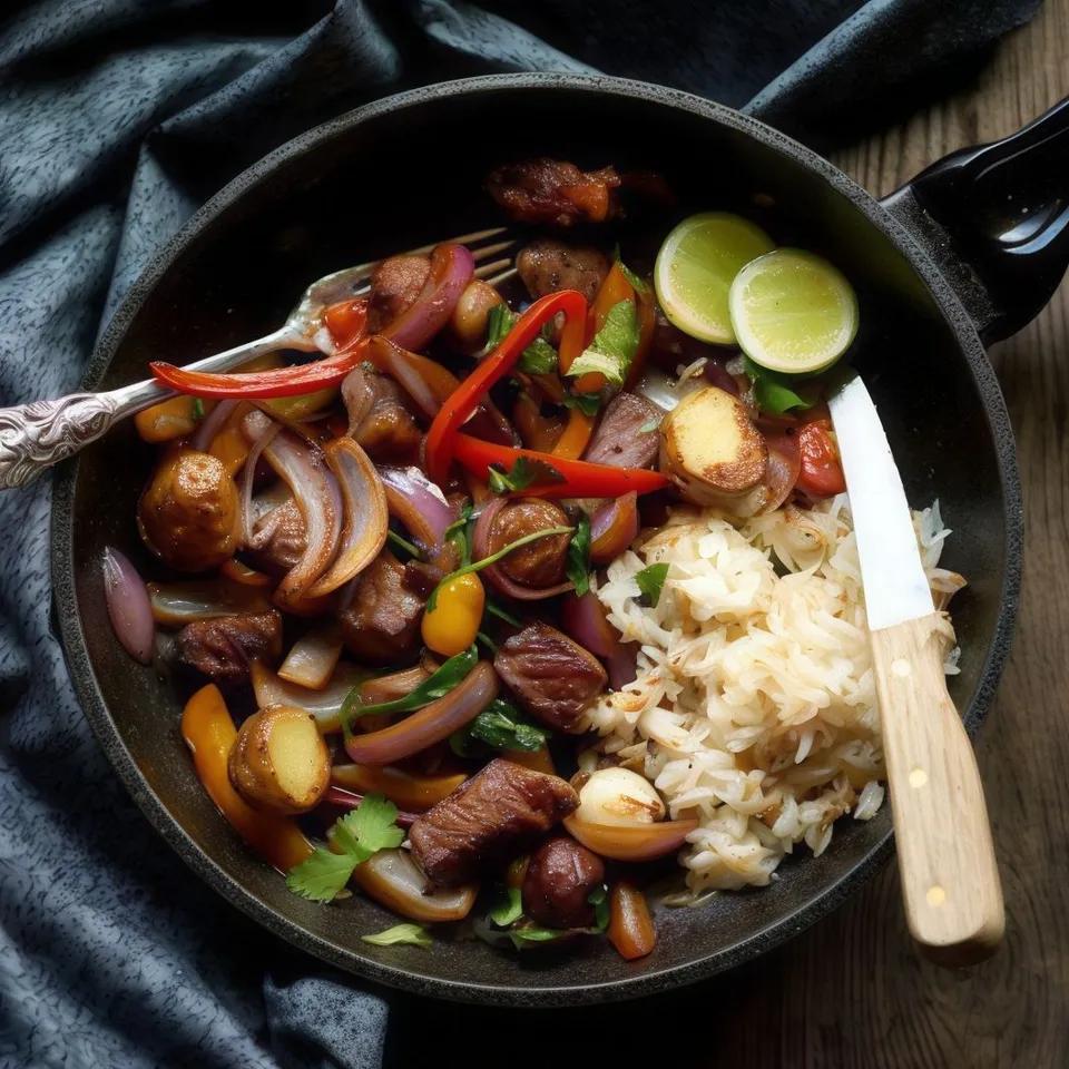 Pollo Saltado (Pérou)