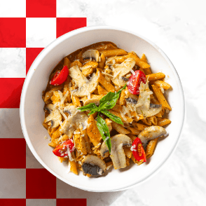 Pâtes Poulet aux Champignons