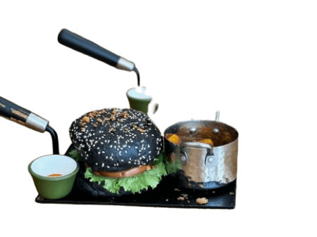 Black Cheat Day Burger