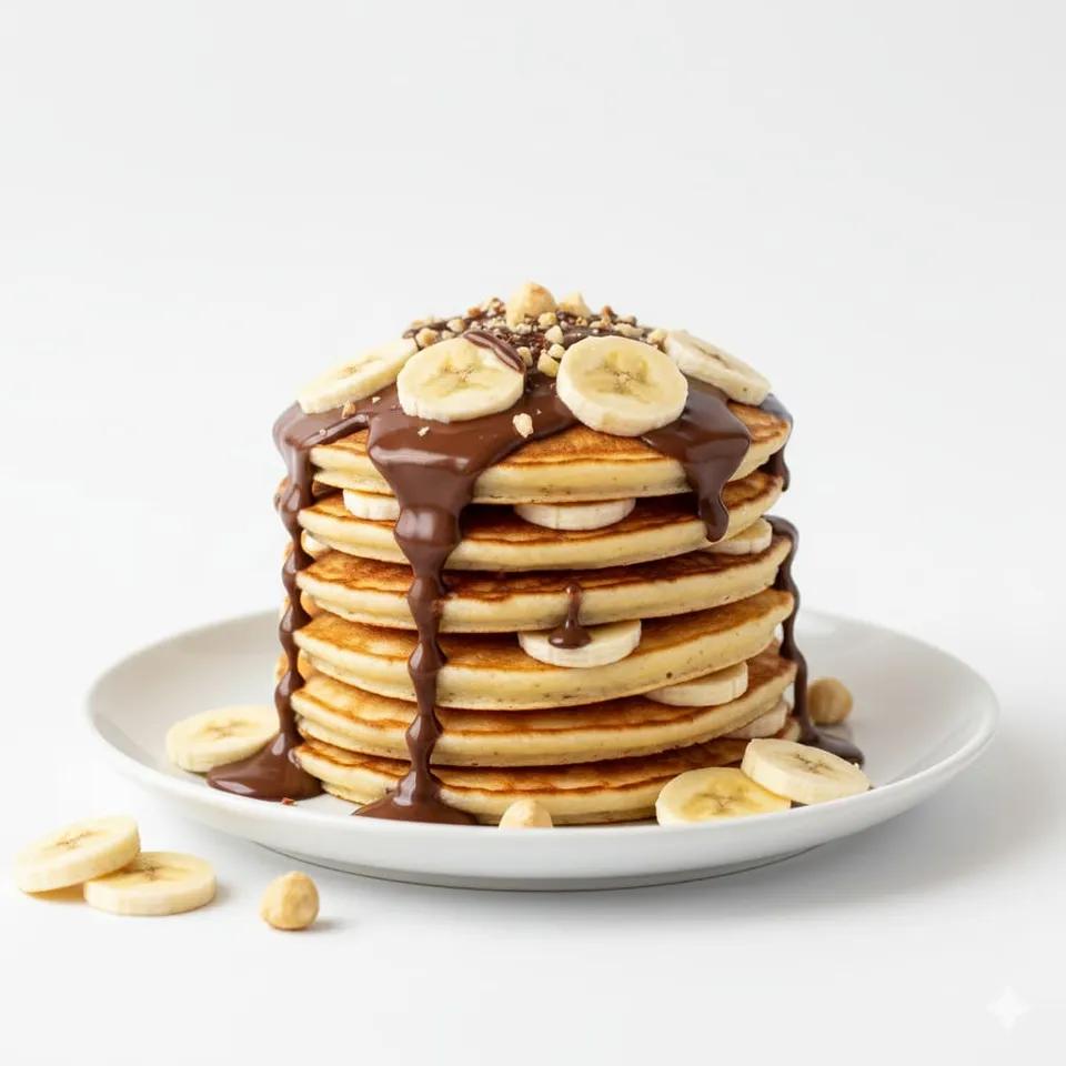Pancakes Chocolat Banane