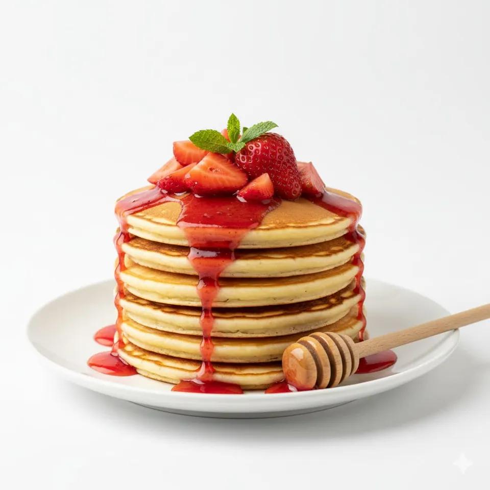 Pancakes Choco Fraise