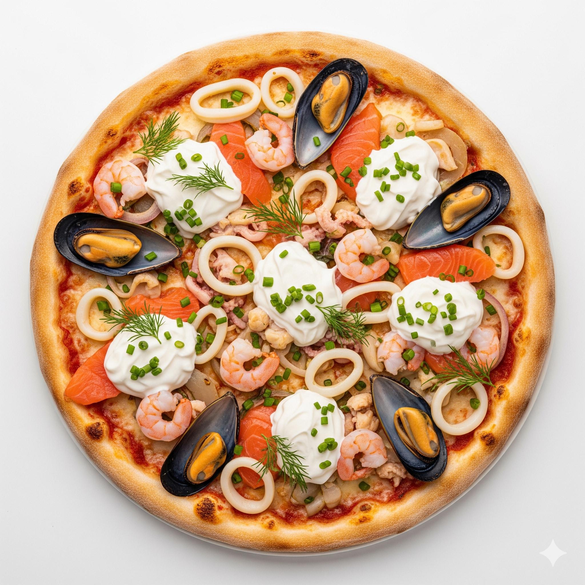 Pizza Fruits de Mer Xl