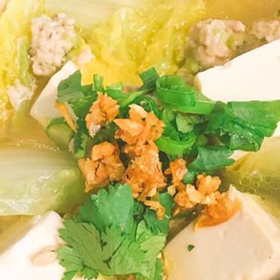 Tom Jeud Tofu ตัมจืดเต้าหู้