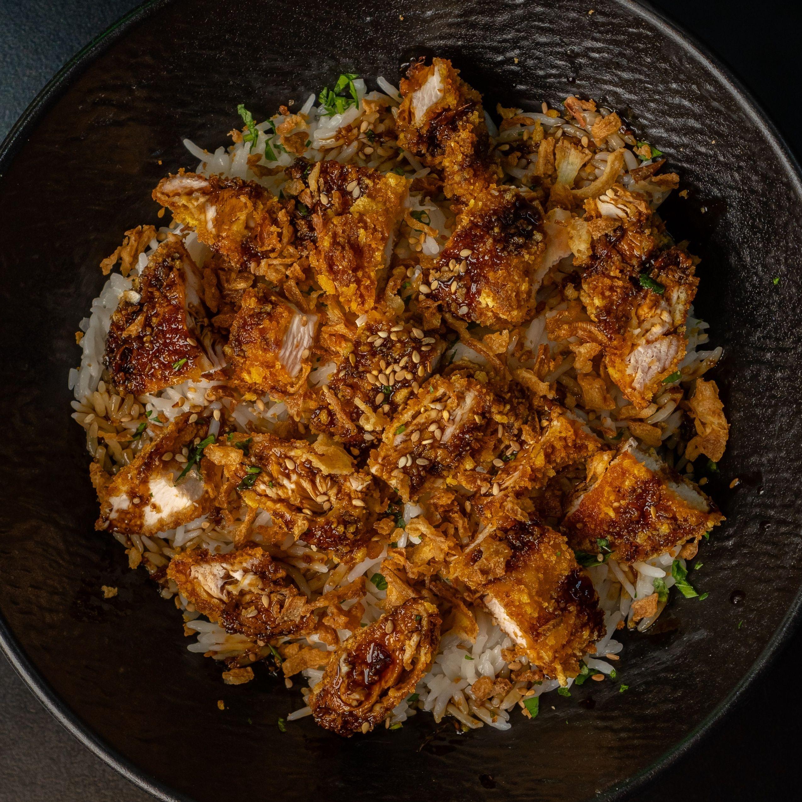 Chicken Crispy Sweet Teriyaki Bowl