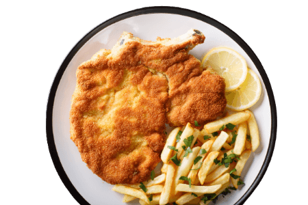 Plat Escalope Panée