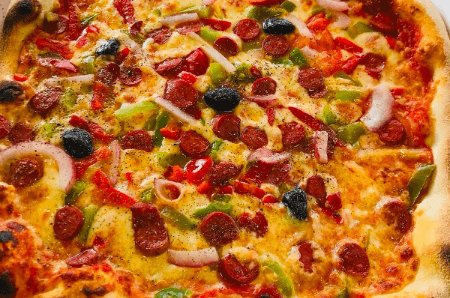 Pizza Merguez