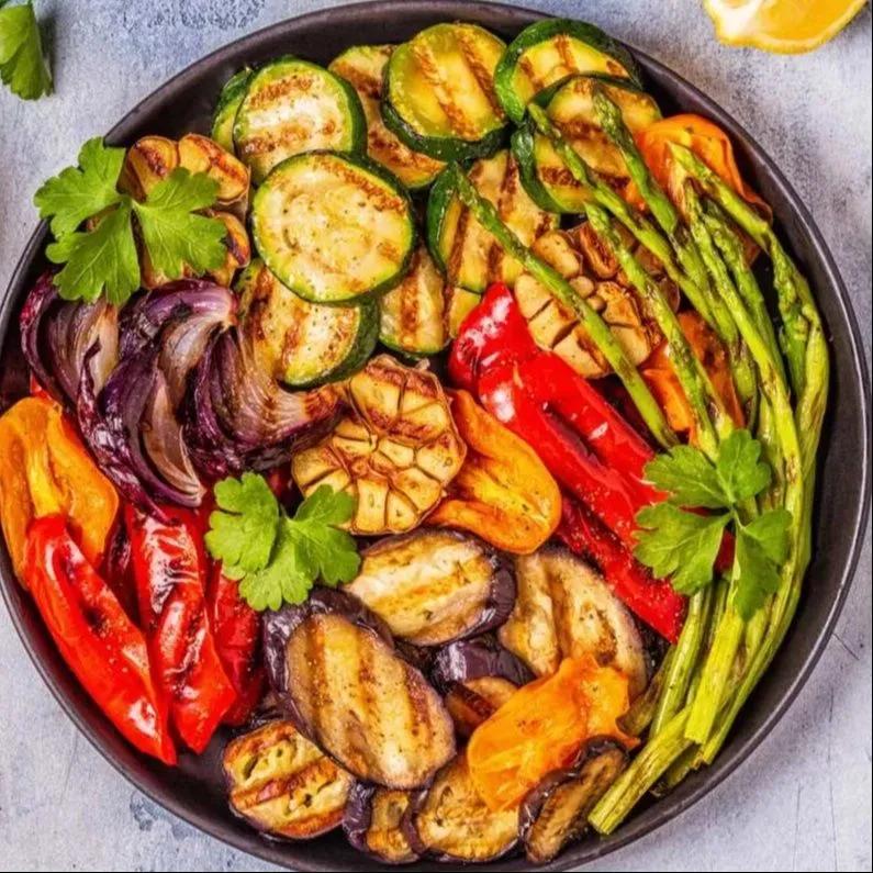 Salade aux légumes grillés