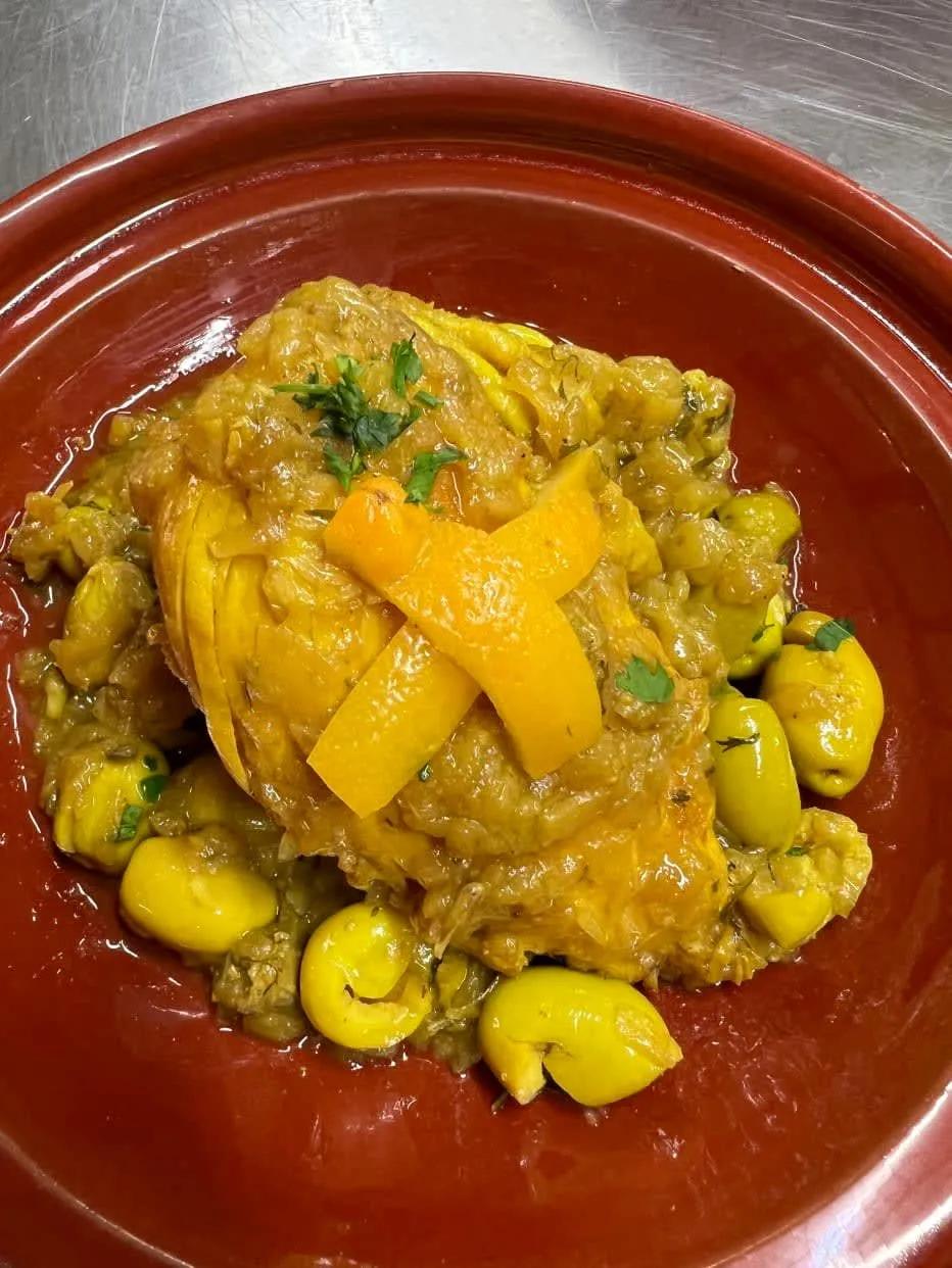 Poulet Masala دجاج بالزيتون مسلالة