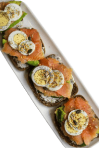 Protéine Salmon Toast
