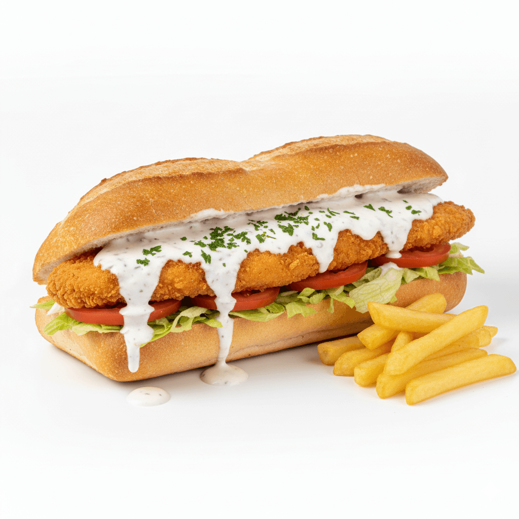 Sandwich Poulet à la Crème