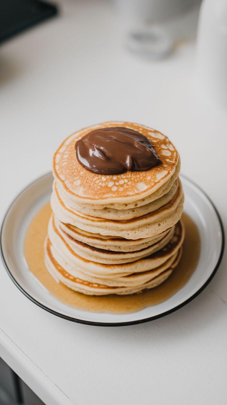 Pancake Nutella Caramel