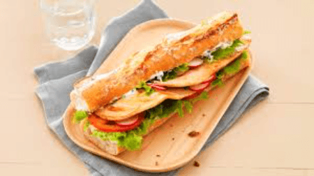 Sandwich Escalope Fondant