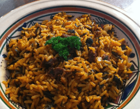 Riz Jerbi l'Agneau