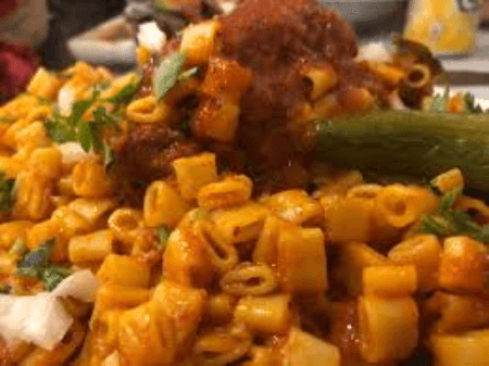 Pâtes à l'Agneau