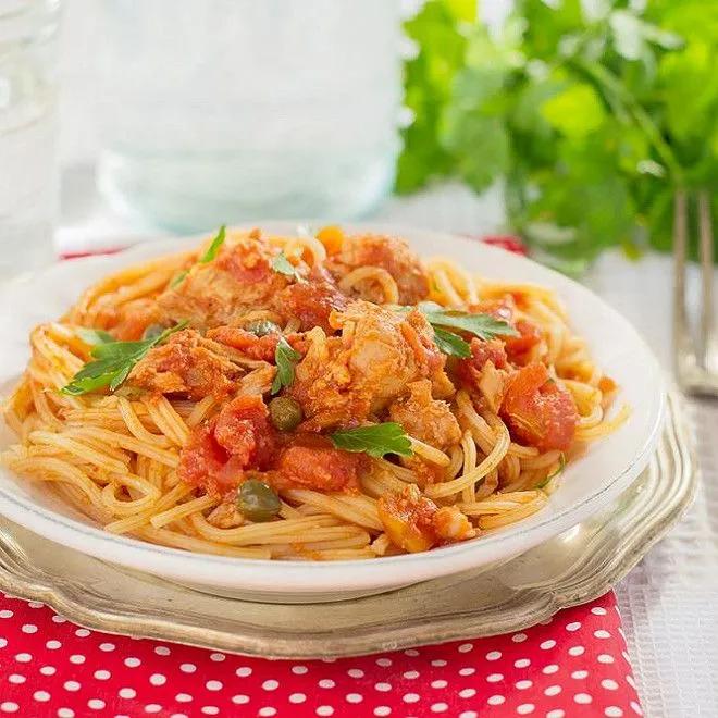 Spaghetti Poulet