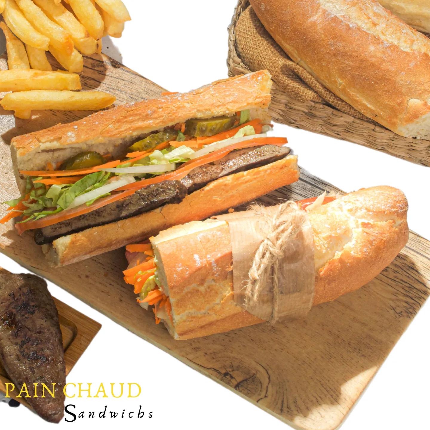 Sandwich Kebda Pain Chaud