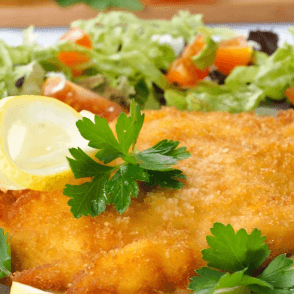 Plat Escalope Panée