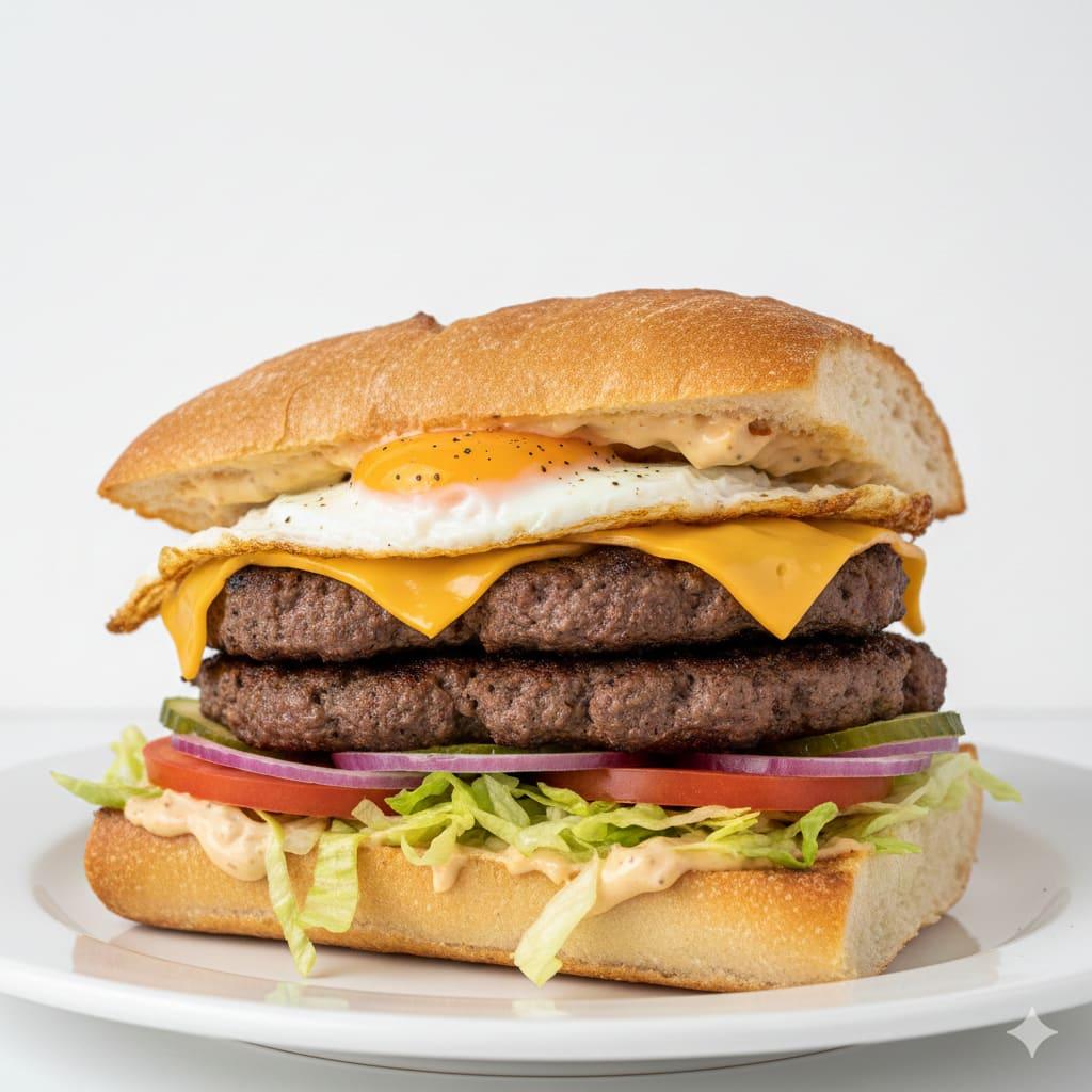 Sandwiche Triple Steak