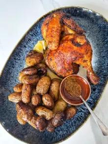 Demi Poulet Trois Fromges