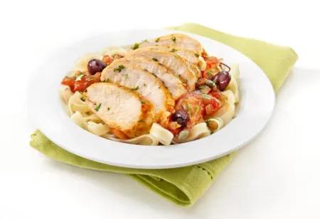 Demi Poulet à La Sicilienne