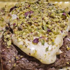 Pistachio Rib Eye Steak