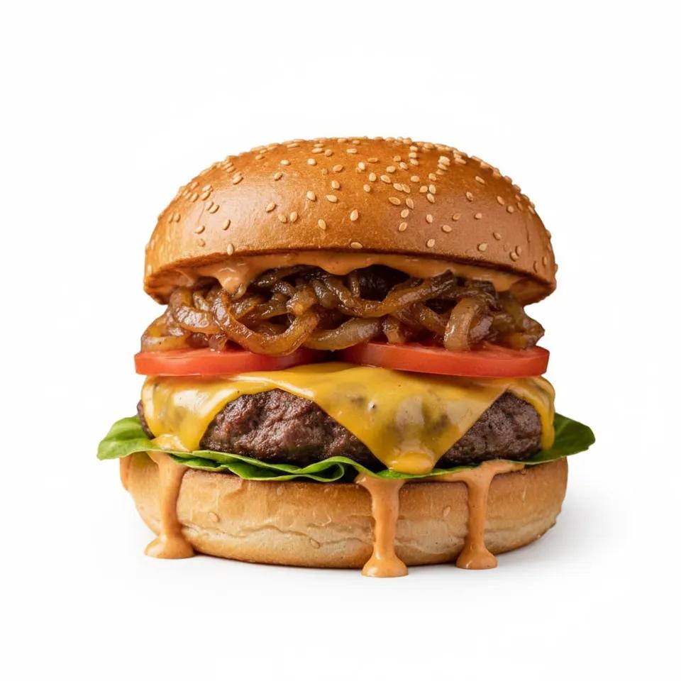 Burger bleu