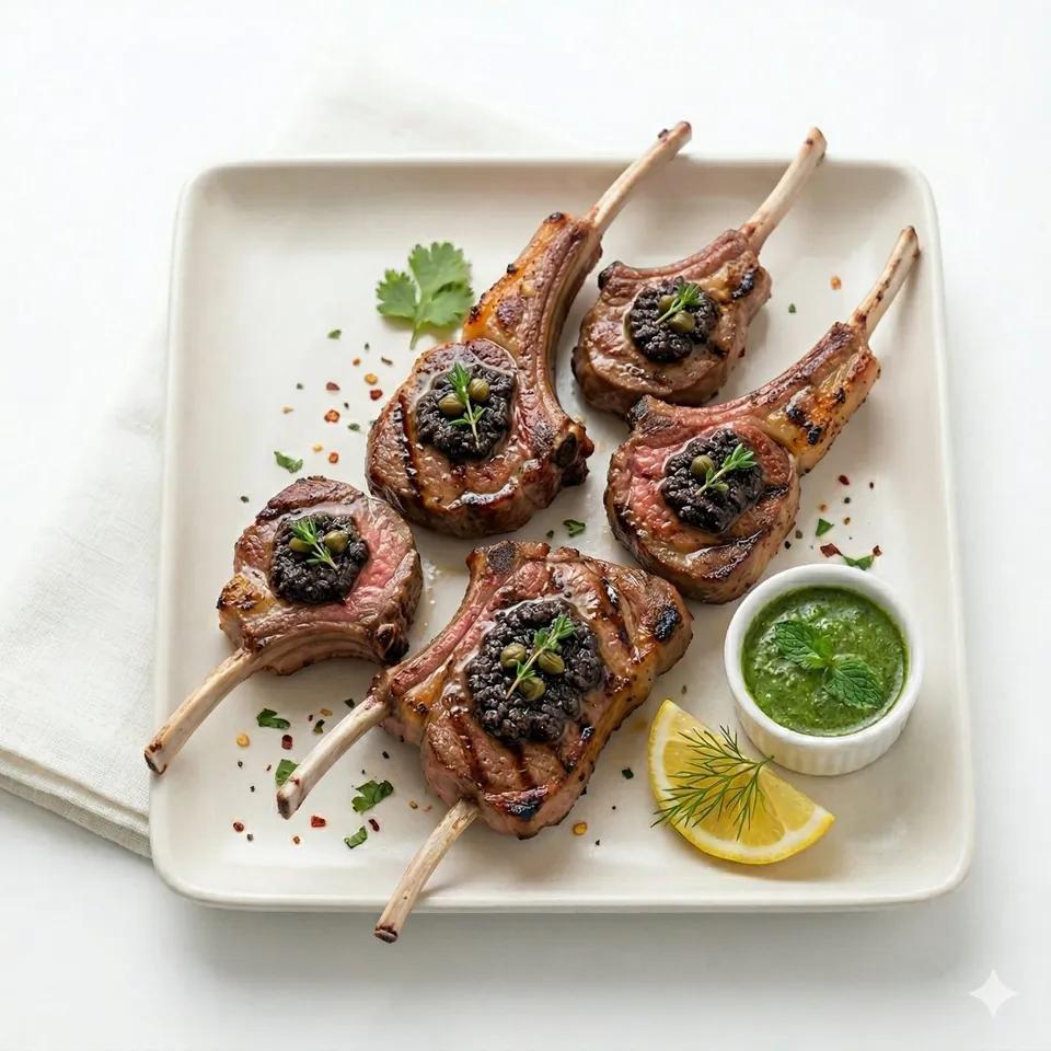 Plat Noisette d'agneau