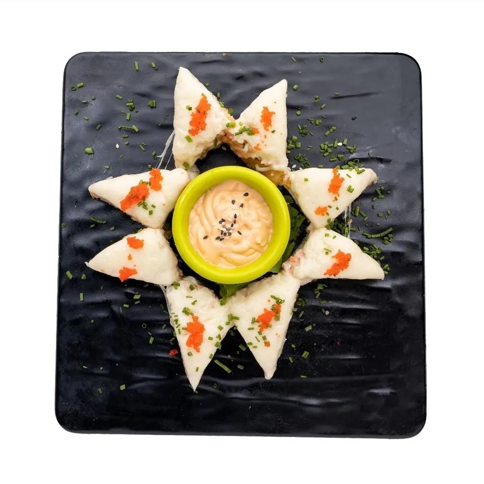 Sushi Pizza Saumon Mozza (8 Pièces)