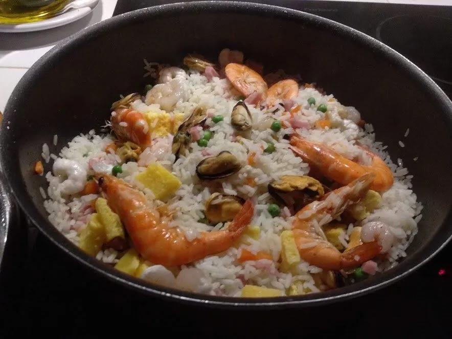 Riz Cantonais Fruits De Mer